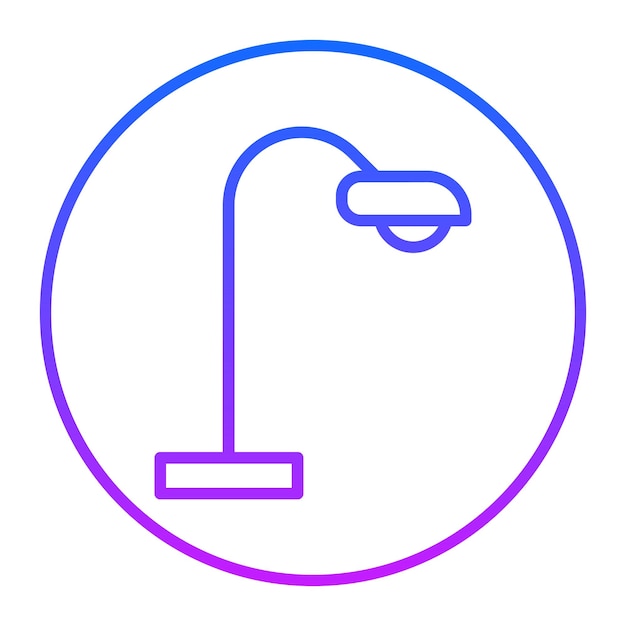 Iconos de vectores de luz de la calle