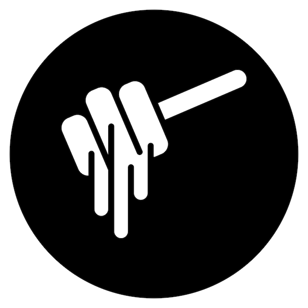 Iconos de vectores de miel