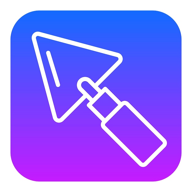 Iconos de vectores de paleta