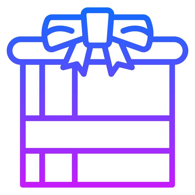 Iconos de vectores de regalos