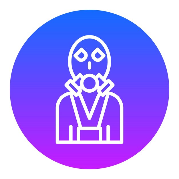 Iconos vectoriales de los bomberos