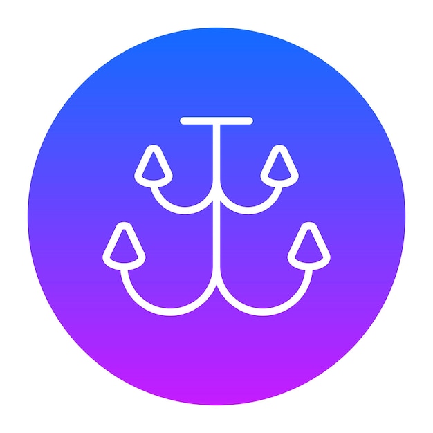 Iconos vectoriales de Cahndelier