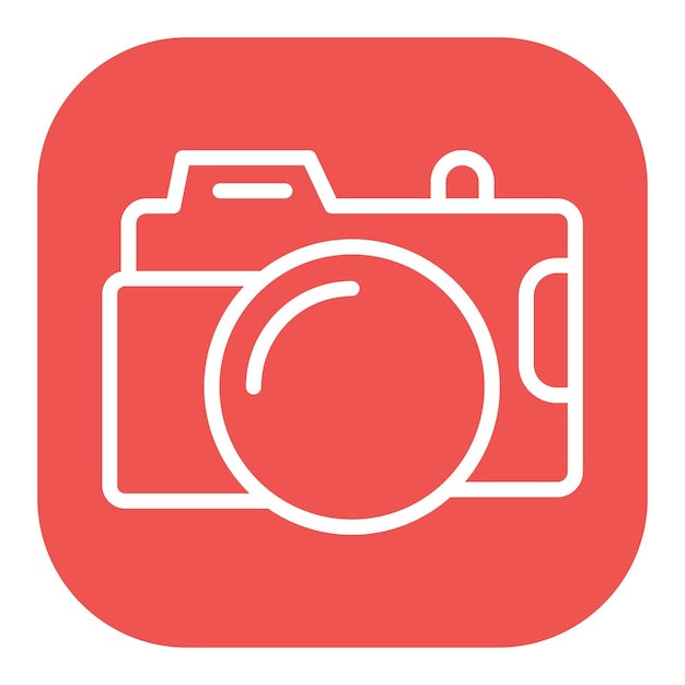 Iconos vectoriales de la cámara