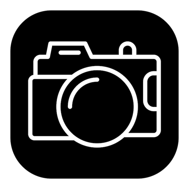 Iconos vectoriales de la cámara