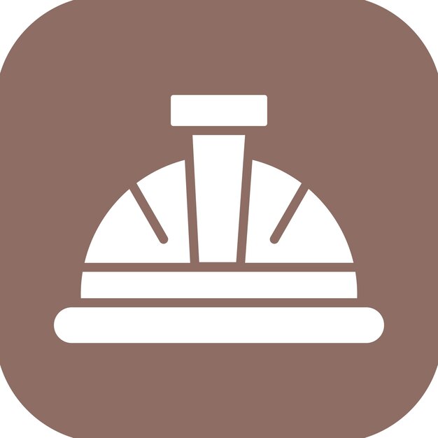Iconos vectoriales del casco