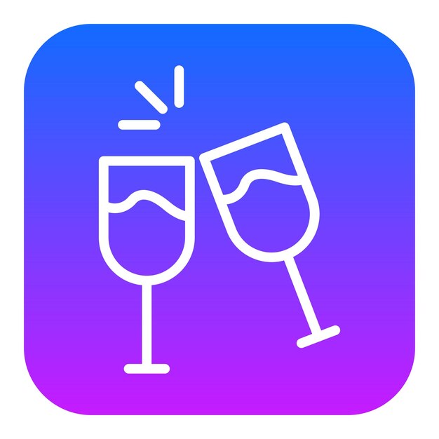 Los íconos vectoriales de Cheers