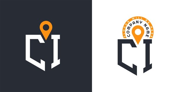 Iconos vectoriales duales para el reclutamiento y la navegación