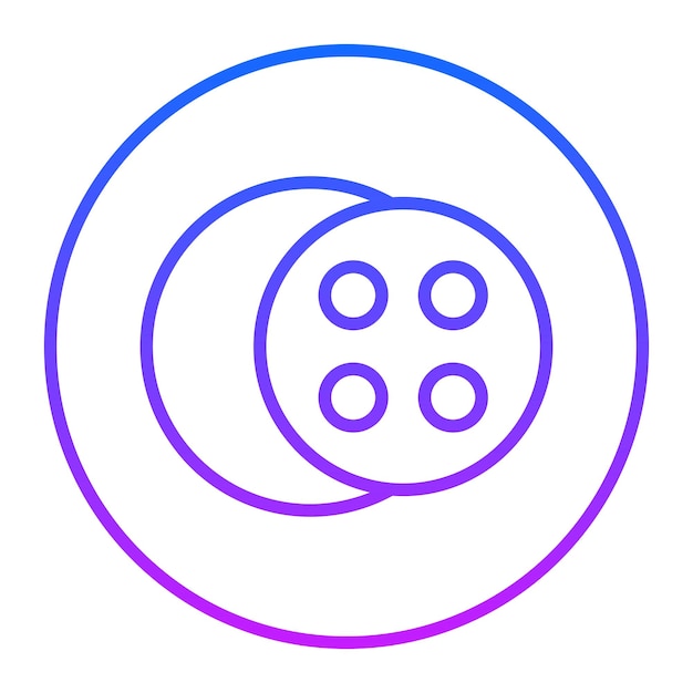 Iconos vectoriales del eclipse lunar