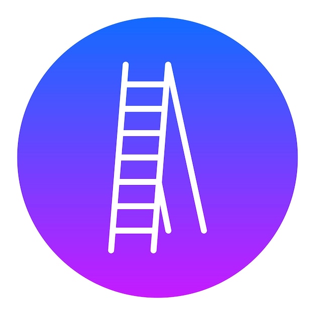 Iconos vectoriales de escaleras