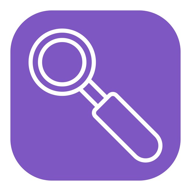 Iconos vectoriales del espejo bucal