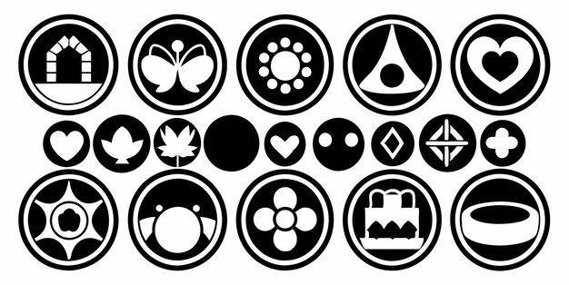 Iconos vectoriales con estilo