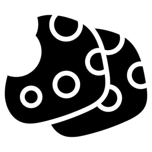 Iconos vectoriales de las galletas de Navidad