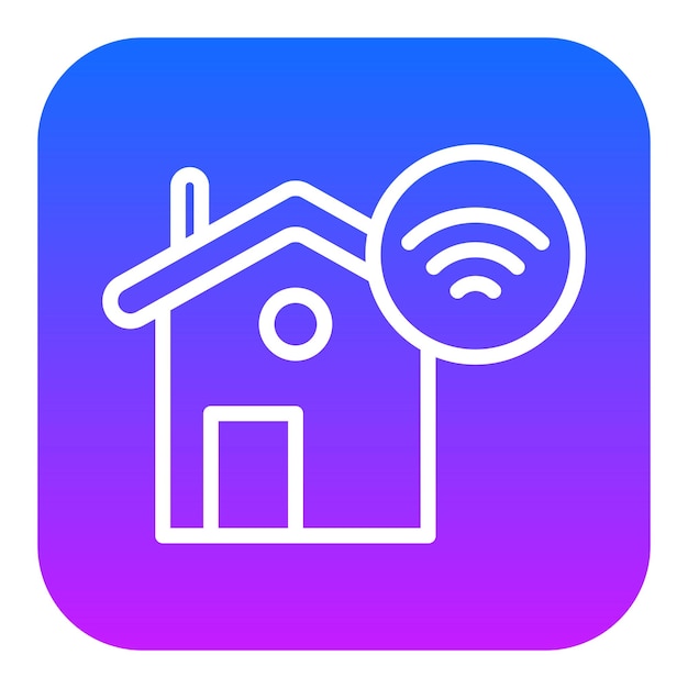 Iconos vectoriales para el hogar inteligente