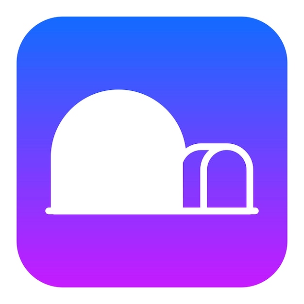 Iconos vectoriales de iglú