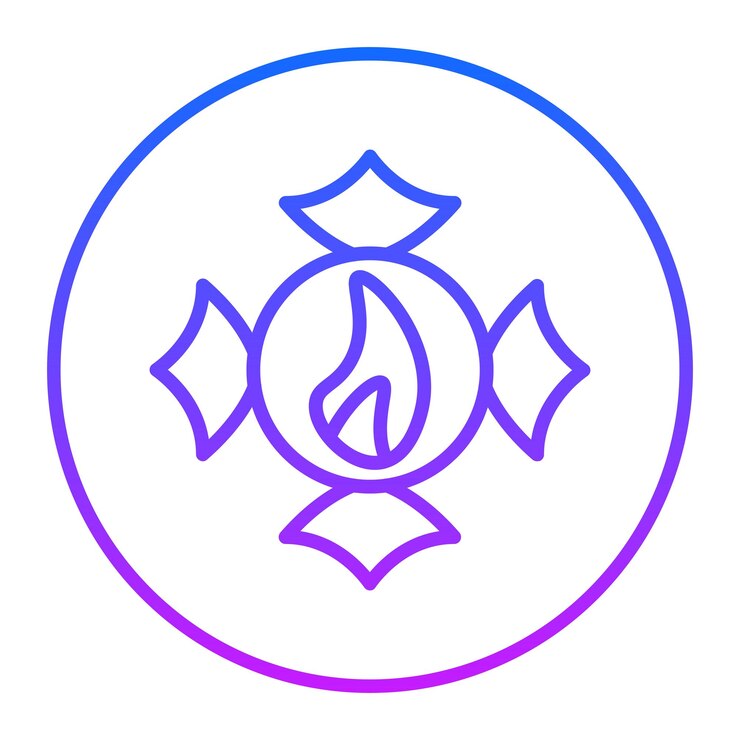 Vector iconos vectoriales de las insignias de los bomberos