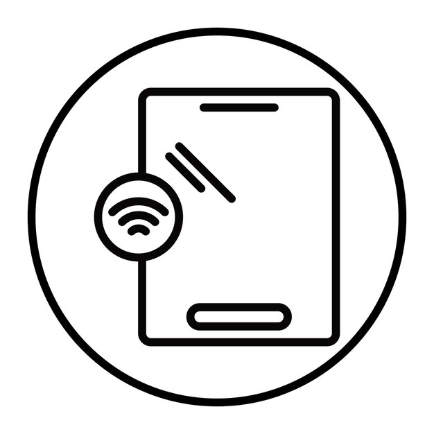 Iconos vectoriales inteligentes para tabletas