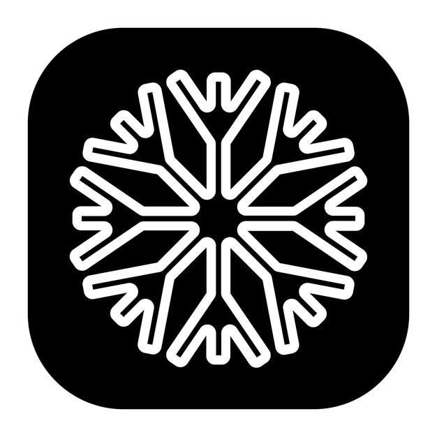Iconos vectoriales de invierno