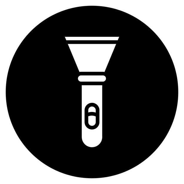 Iconos vectoriales de las linternas