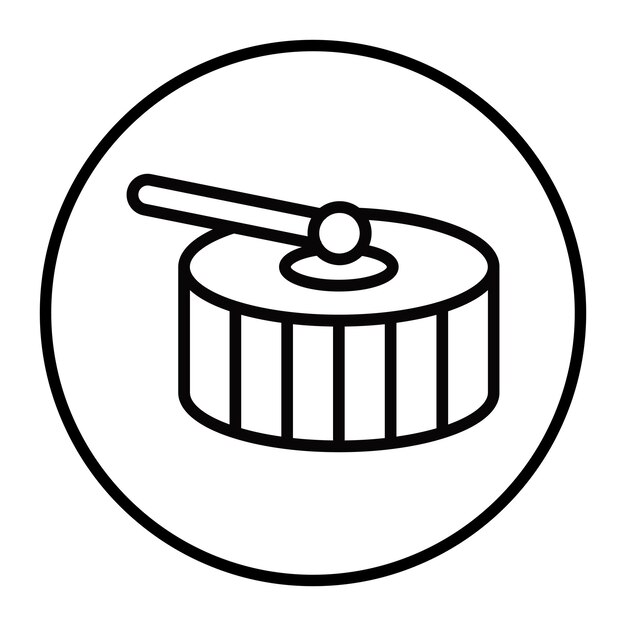 Íconos vectoriales de la música celta