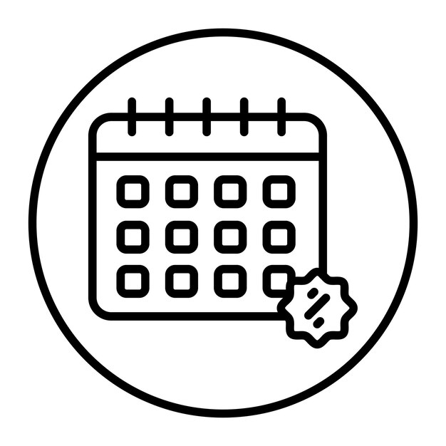 Iconos vectoriales de las ofertas cibernéticas