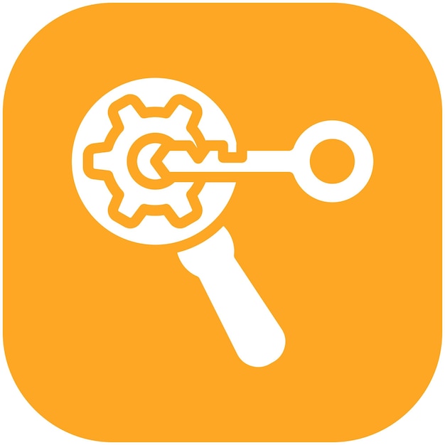 Iconos vectoriales de optimización de palabras clave Ilustración del conjunto de iconos de marketing en línea