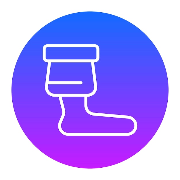 Iconos vectoriales de Pegleg