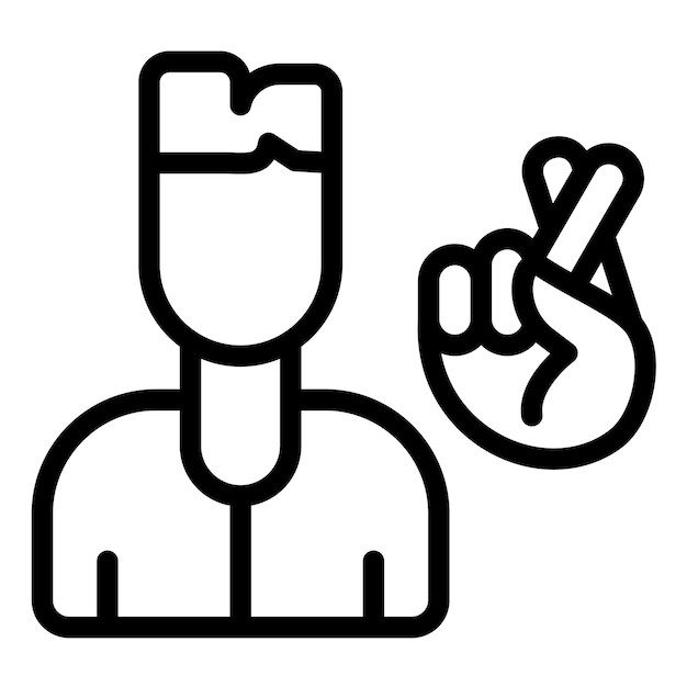 Iconos vectoriales de políticos deshonestos Ilustración del conjunto de iconos de corrupción