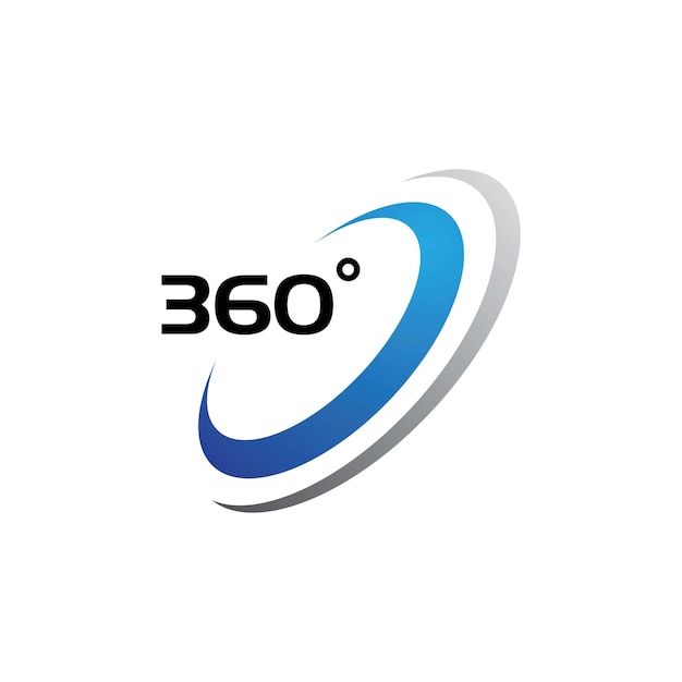 Iconos vectoriales relacionados con la vista de 360 grados