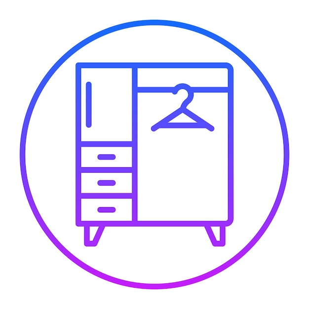 Iconos vectoriales de la tabla