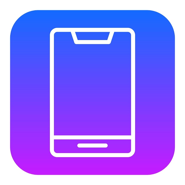 Iconos vectoriales de las tabletas