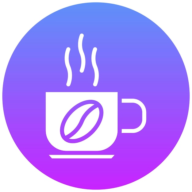 Iconos vectoriales de tazas de café Ilustración del conjunto de iconos de fiestas y celebraciones