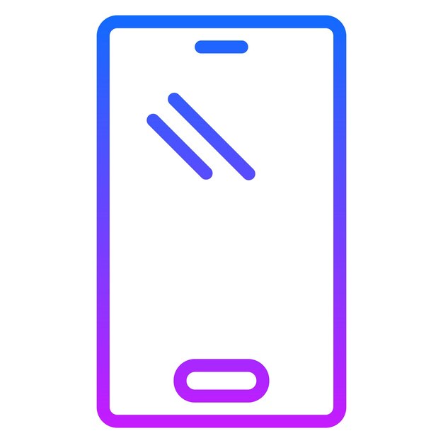 Iconos vectoriales de los teléfonos inteligentes