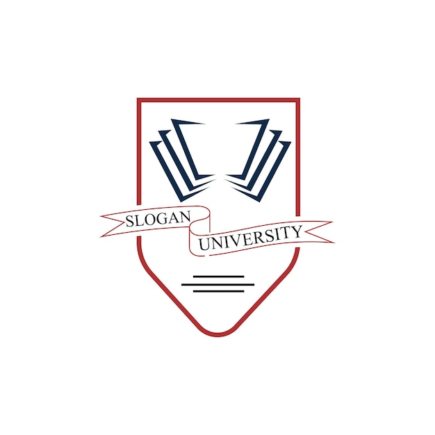 Iconos vectoriales universitarios y académicos Emblemas o escudos establecidos para graduados de educación secundaria en ciencias o leyes marítimas Cintas e insignias de corona de laurel de sombrero de soltero Plantilla de logotipo vectorial