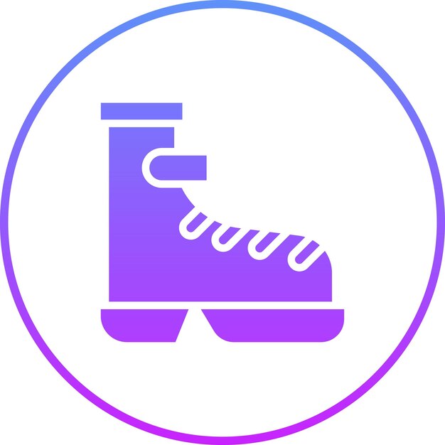 Iconos vectoriales de zapatos de construcción Ilustración del conjunto de iconos de herramientas de construcción