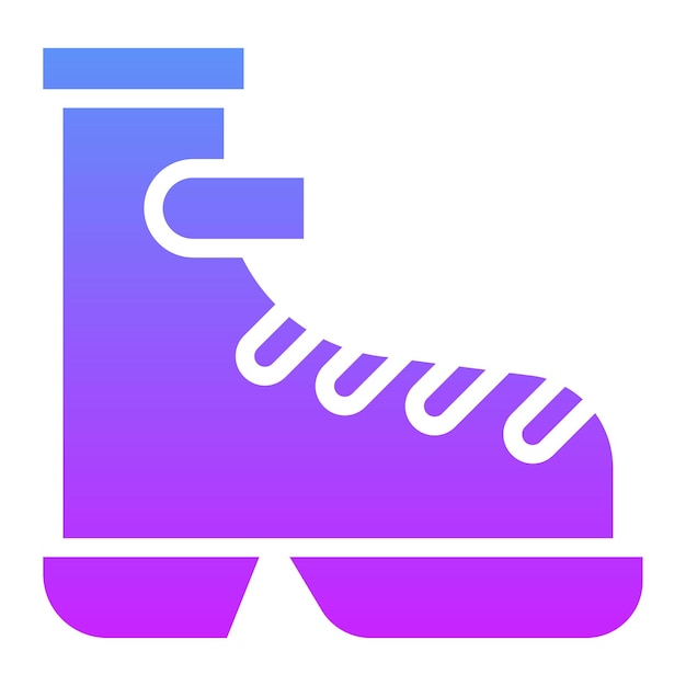 Iconos vectoriales de zapatos de construcción Ilustración del conjunto de iconos de herramientas de construcción