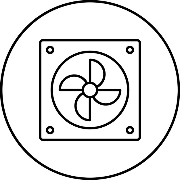 Iconos de ventiladores de automóviles