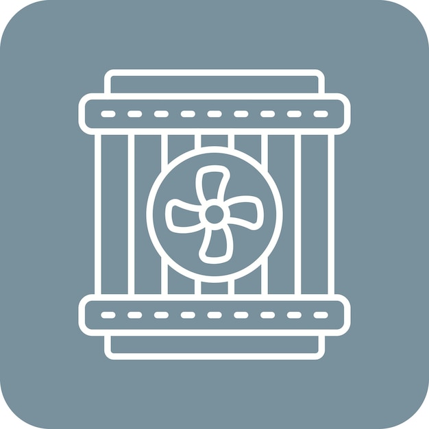 Iconos de ventiladores de automóviles