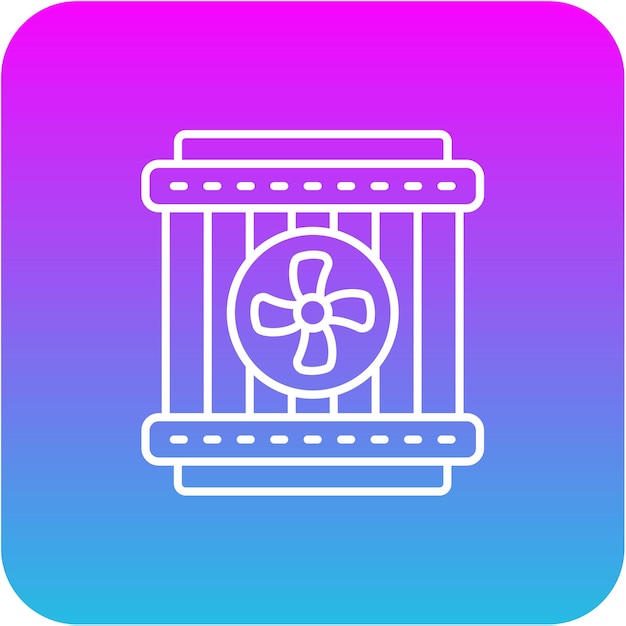 Iconos de ventiladores de automóviles