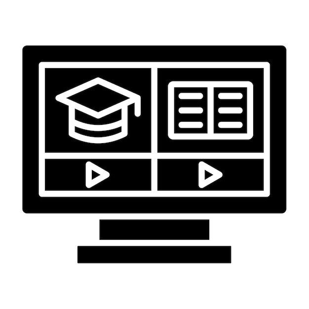 Iconos de video tutoriales