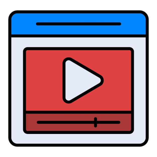 Iconos de vídeo