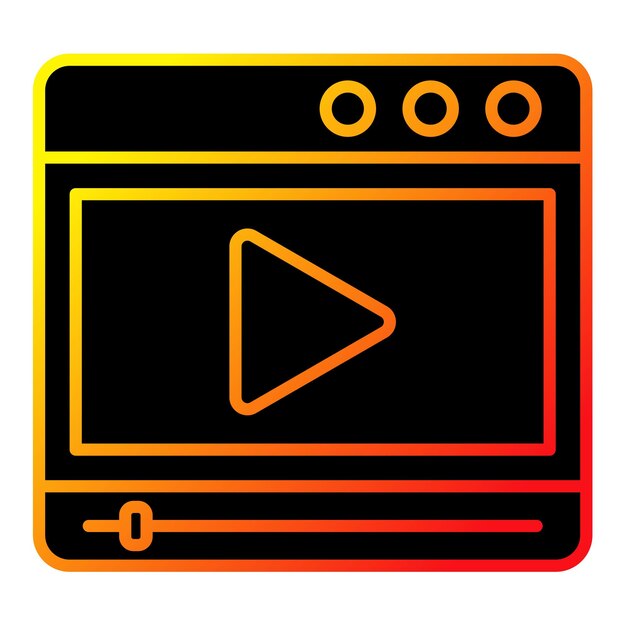 Iconos de vídeo