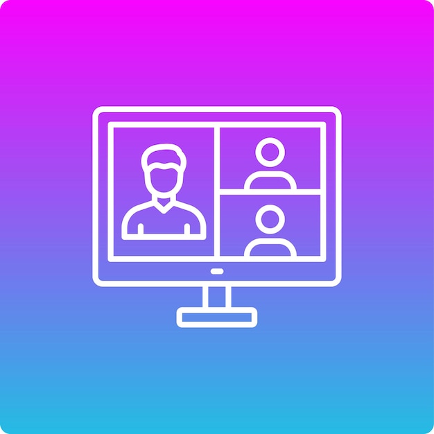 Iconos de las videoconferencias