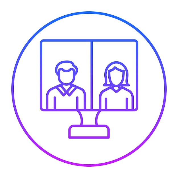Iconos de las videoconferencias