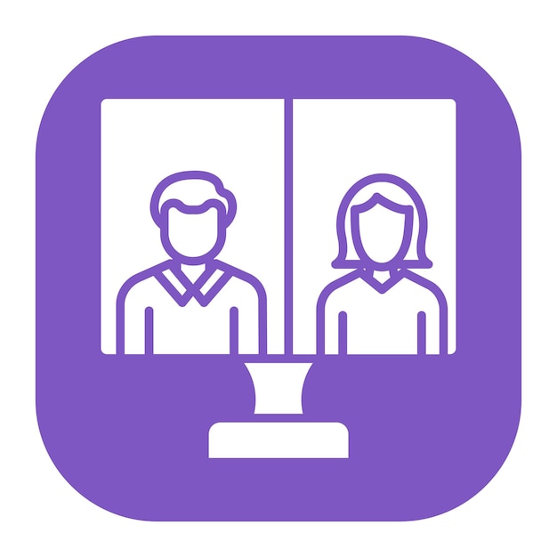 Iconos de las videoconferencias