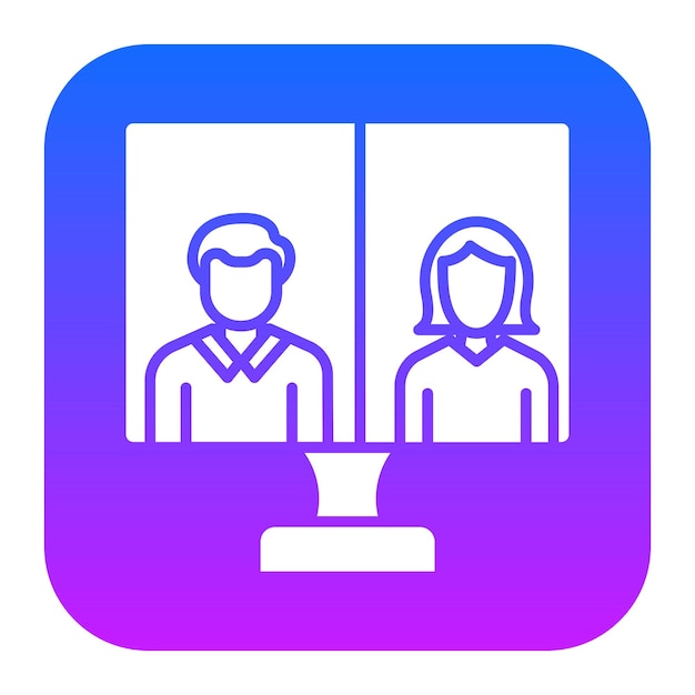 Iconos de las videoconferencias