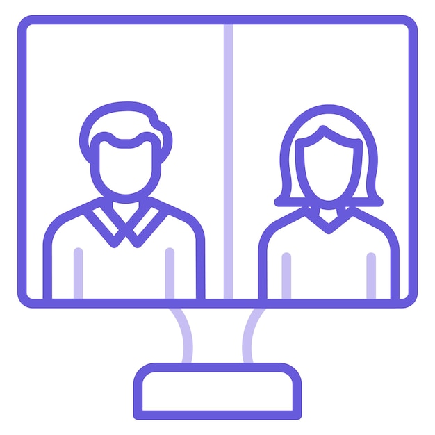 Iconos de las videoconferencias