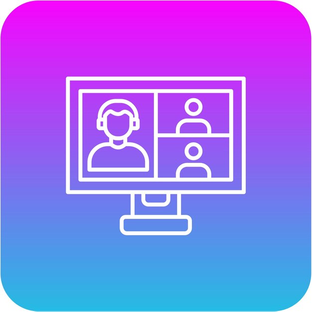 Iconos de las videoconferencias