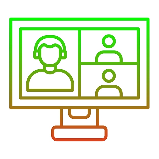 Iconos de las videoconferencias