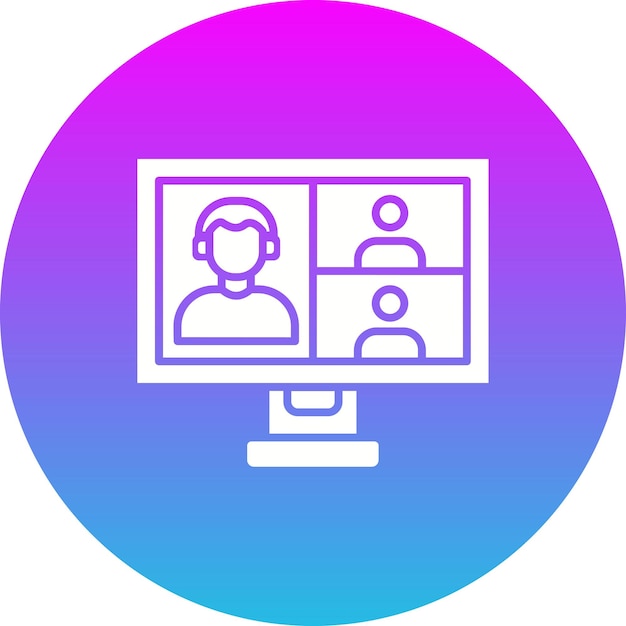 Iconos de las videoconferencias