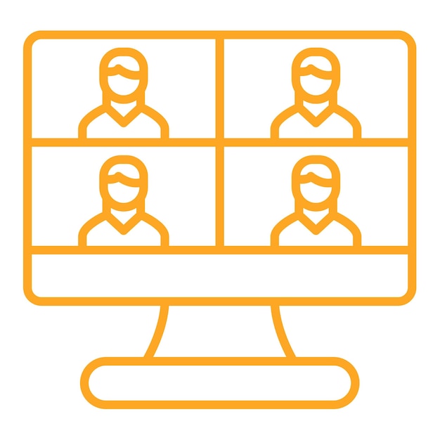 Iconos de las videoconferencias